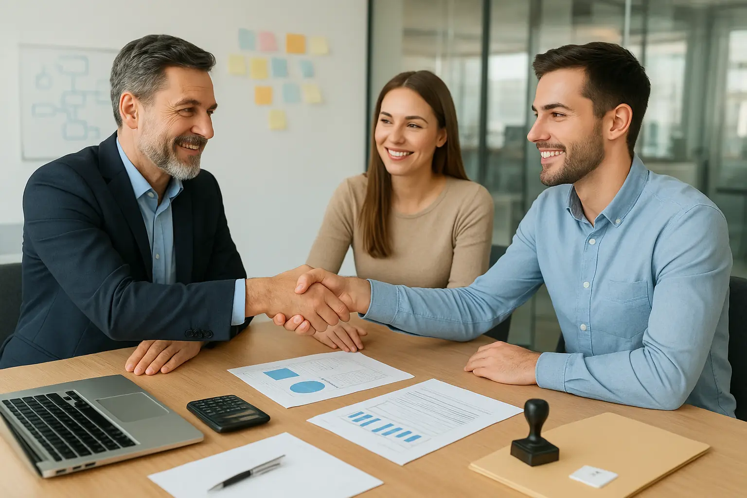 Création d’entreprise — illustration